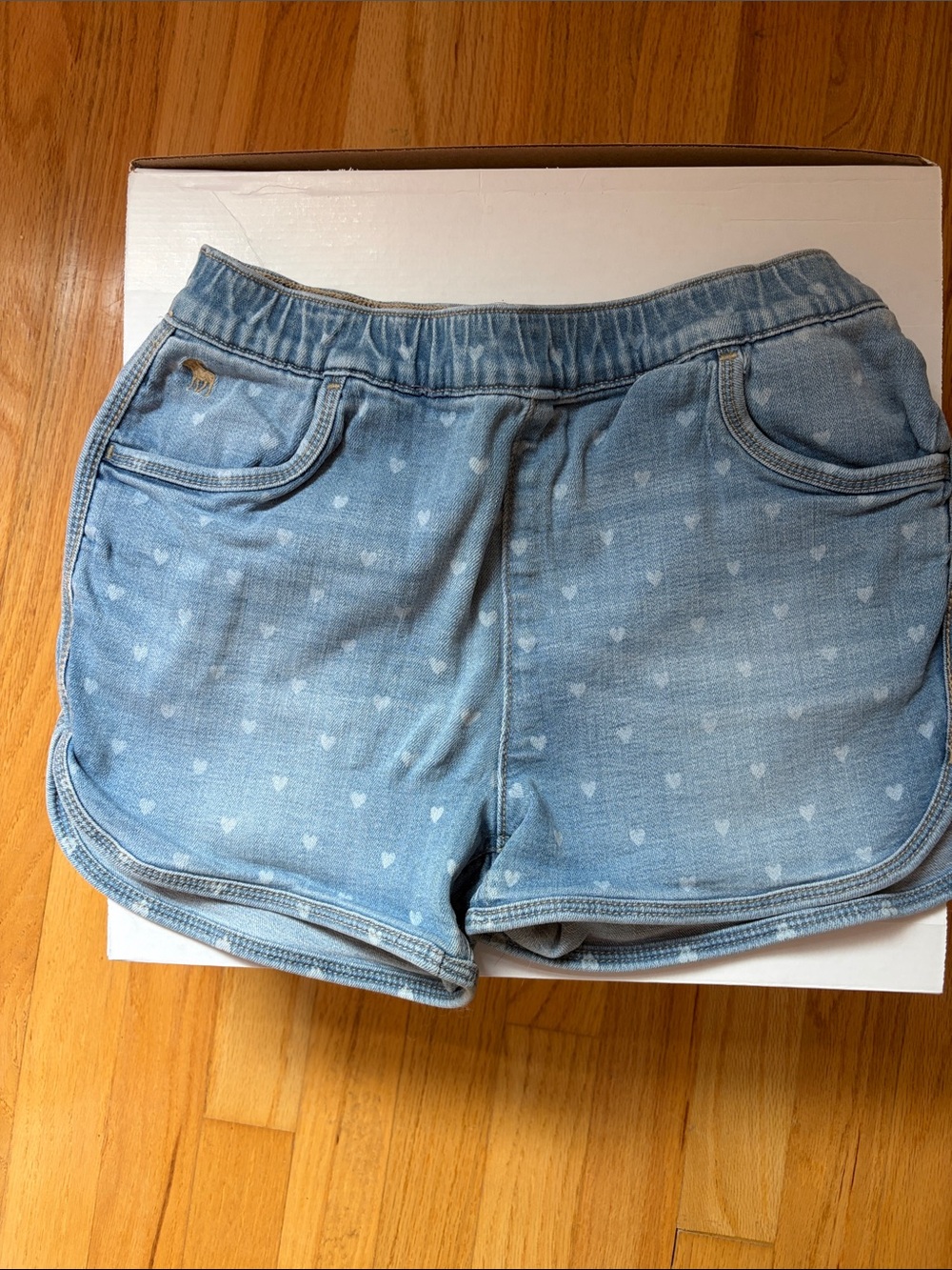 ABERCROMBIE GIRLS DENIM SHORTS